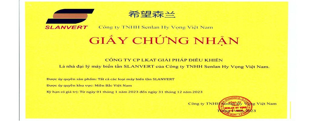 LKAT | Đại lý biến tần Senlan (Slanvert)