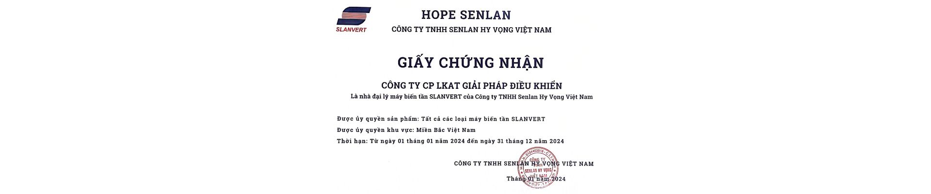 LKAT | Đại lý biến tần Senlan (Slanvert)