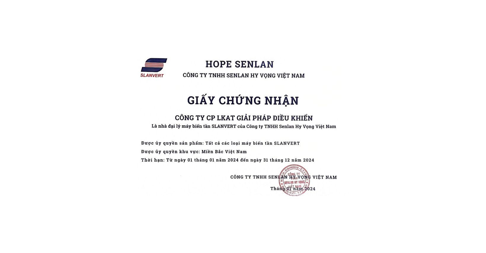 LKAT | Đại lý biến tần Senlan (Slanvert)