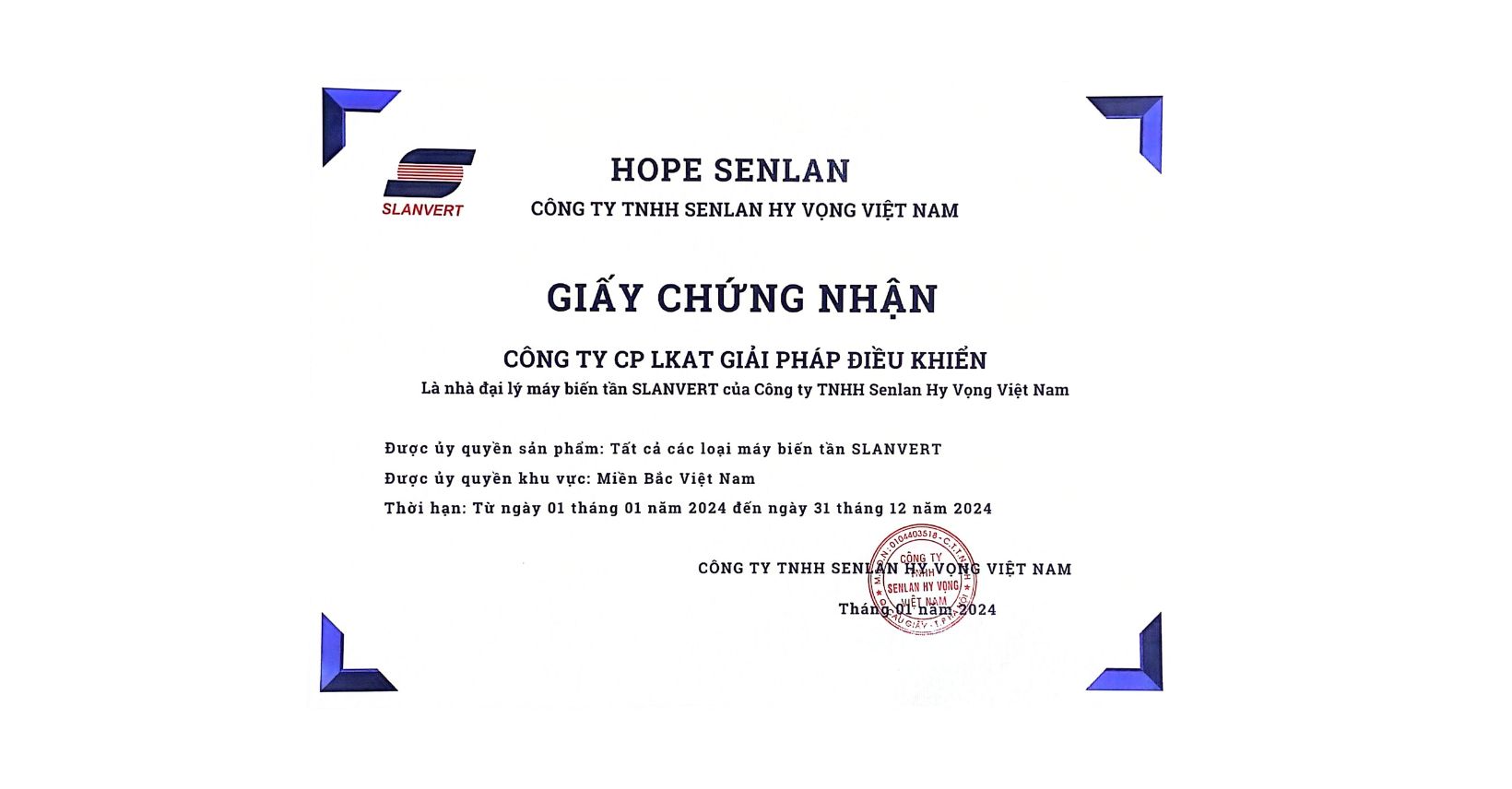 LKAT | Đại lý biến tần Senlan (Slanvert)