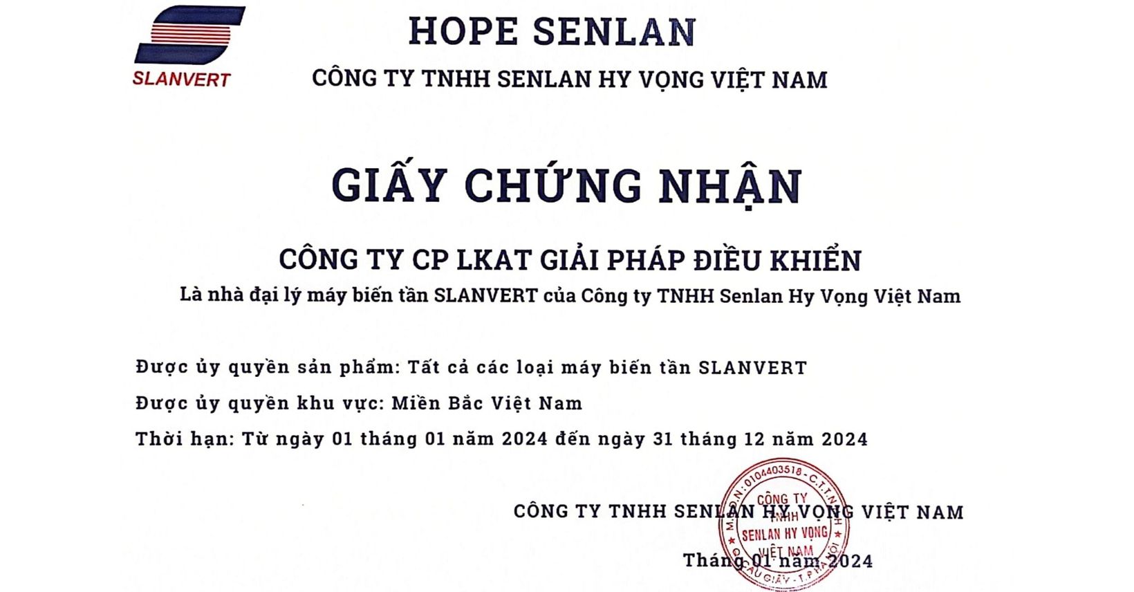 LKAT | Đại lý biến tần Senlan (Slanvert)